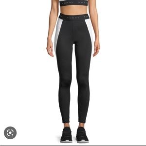 Koral Blunt Mid Rise Leggings Black White